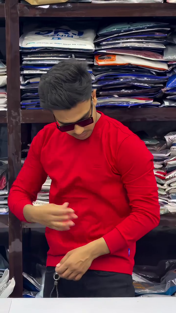 Classic Black Long Sleeve Casual T-Shirt for Men