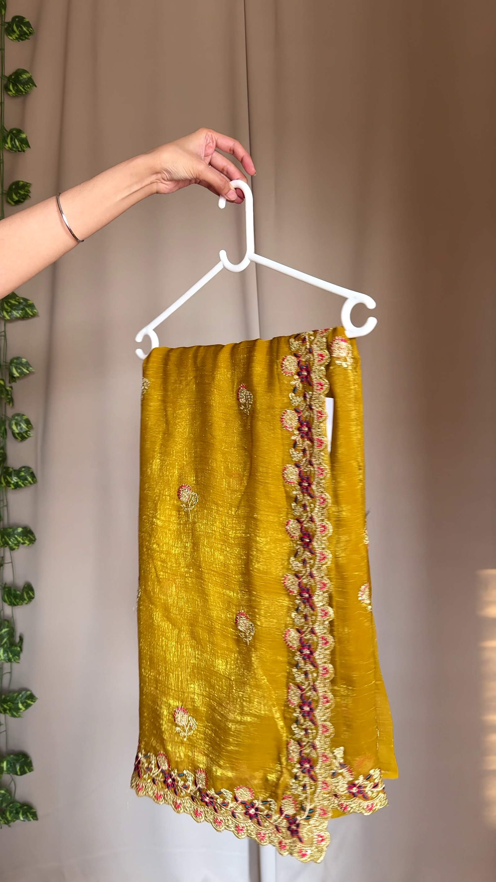 Shimmer Organza Saree