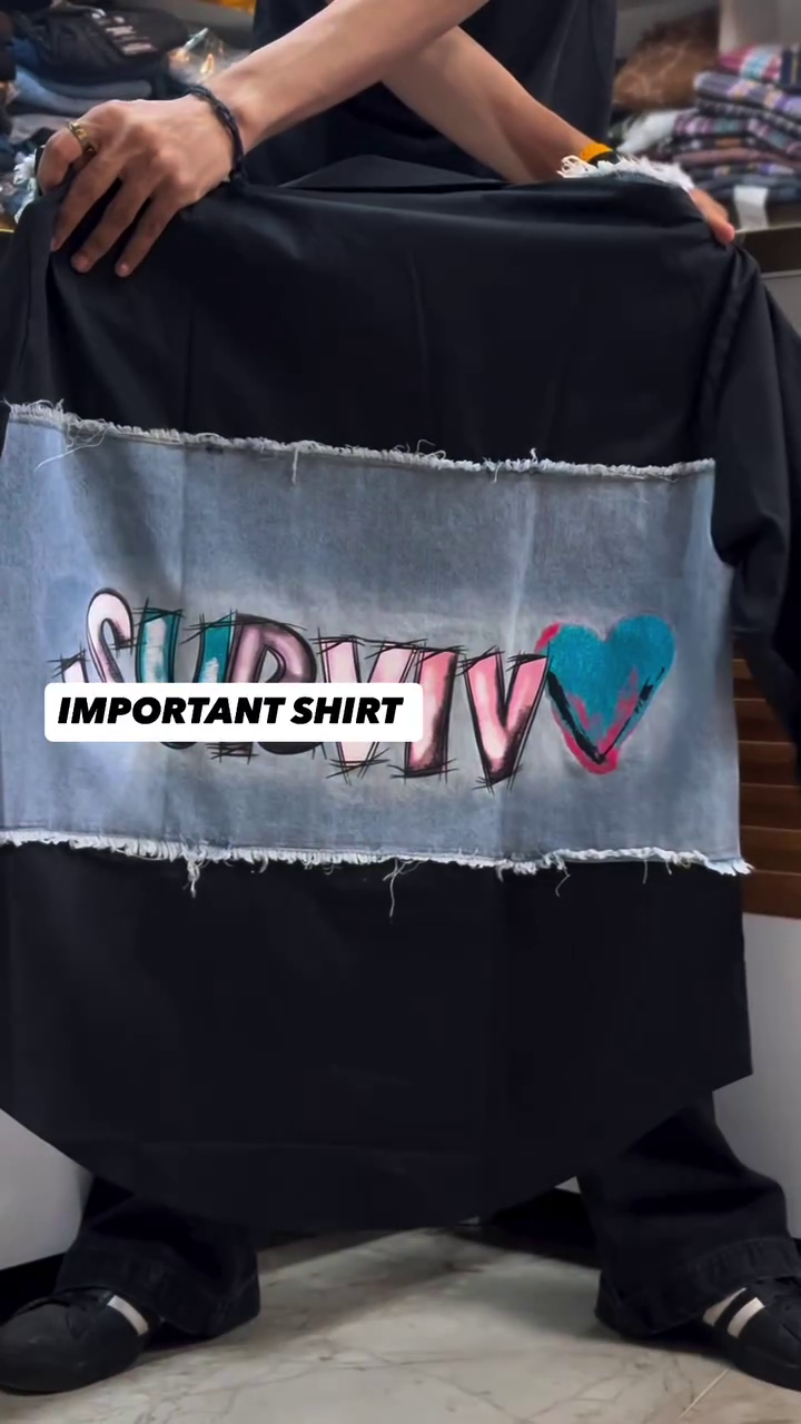 Graphic Bunny Print Shirt