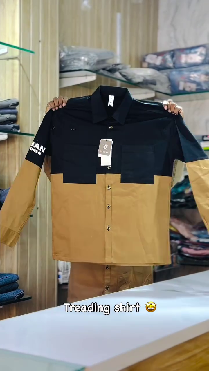 Trendy Color Block Shirt