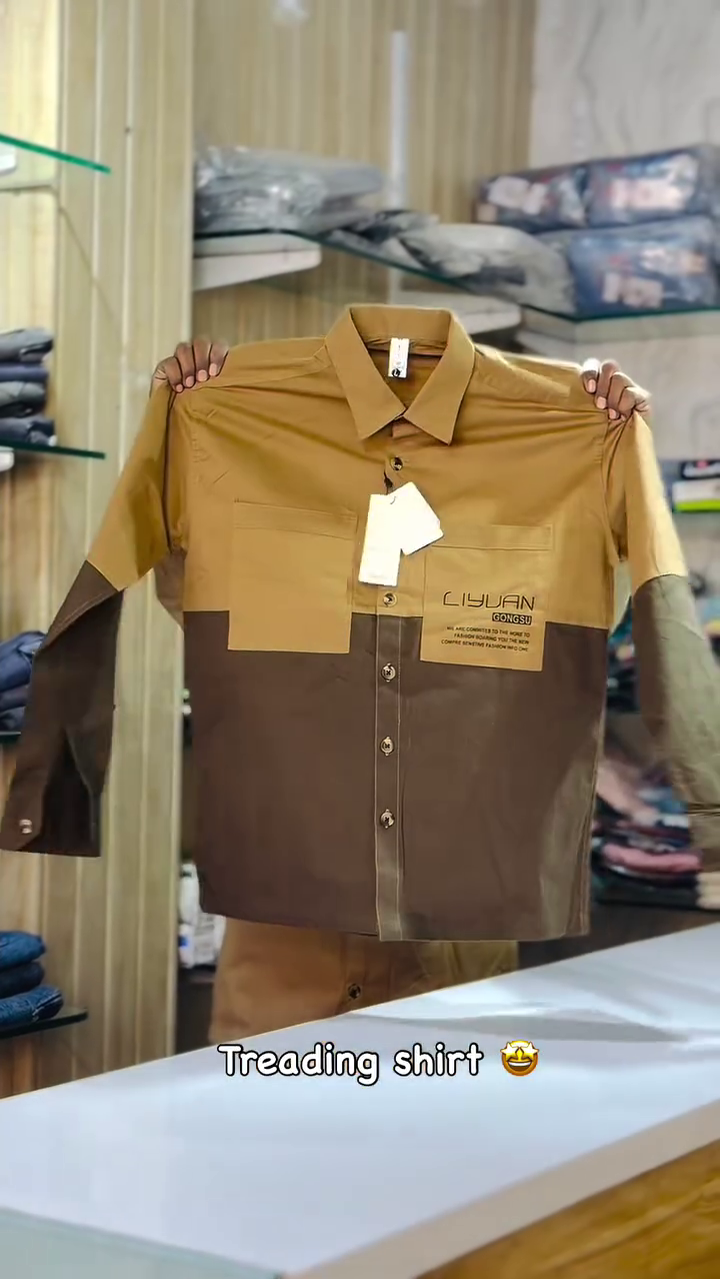 Trendy Color Block Shirt