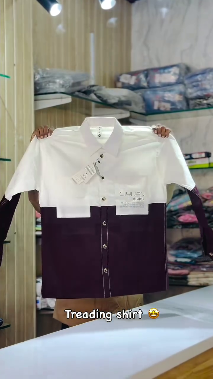 Trendy Color Block Shirt