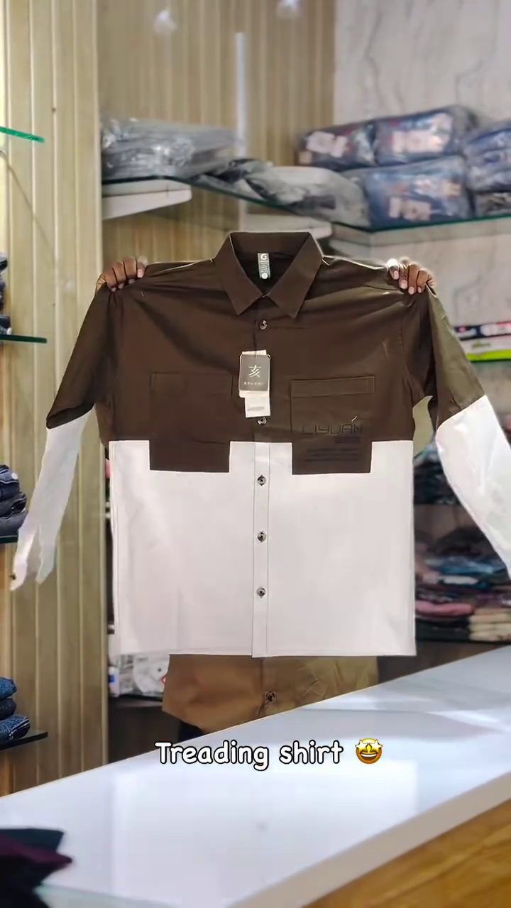 Trendy Color Block Shirt