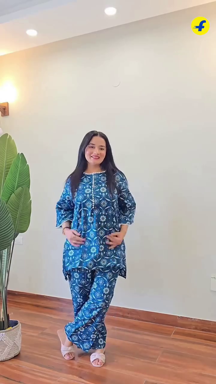 Printed Kurti Pant Set