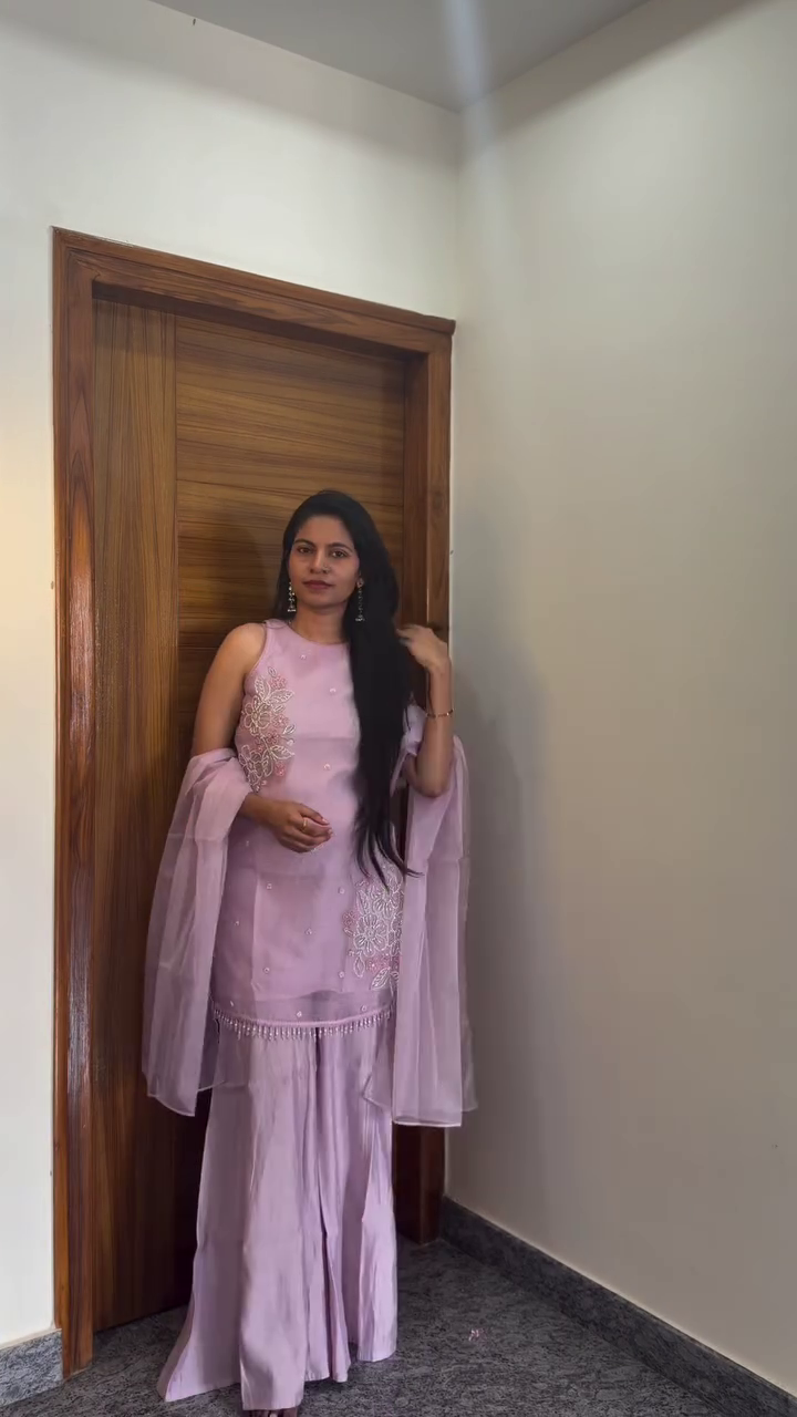 Lavender Dream Ethnic Suit Set