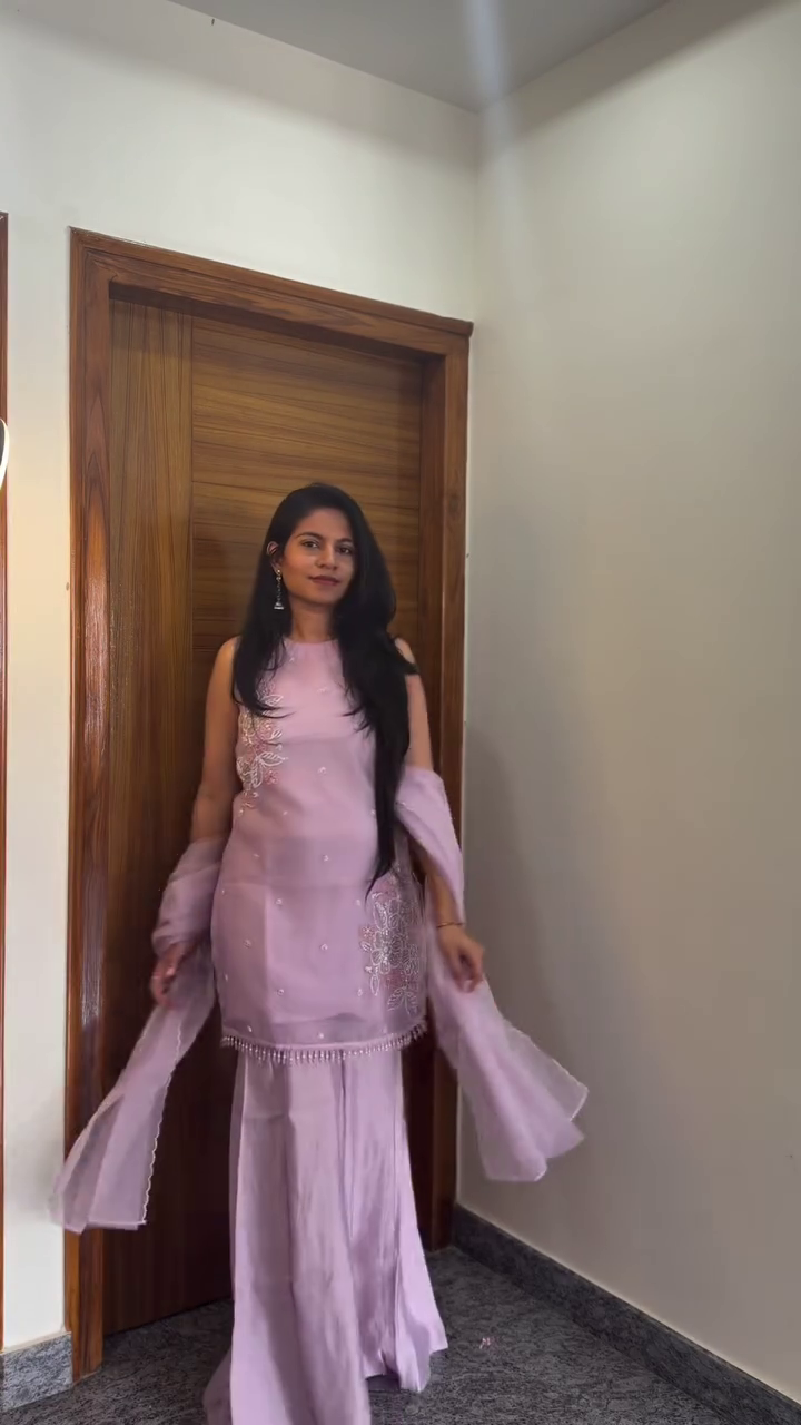 Lavender Dream Ethnic Suit Set