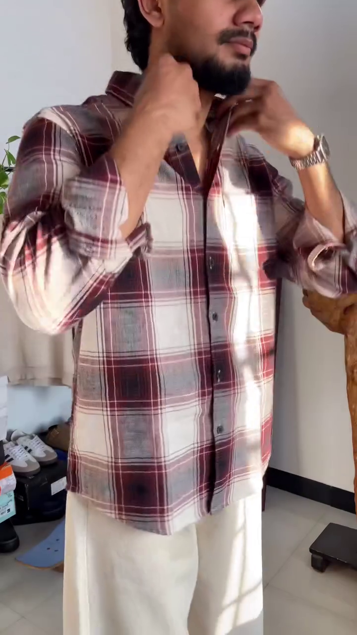 Classic Check Shirt for Men