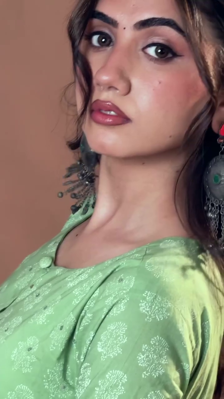 Indigo Floral Anarkali