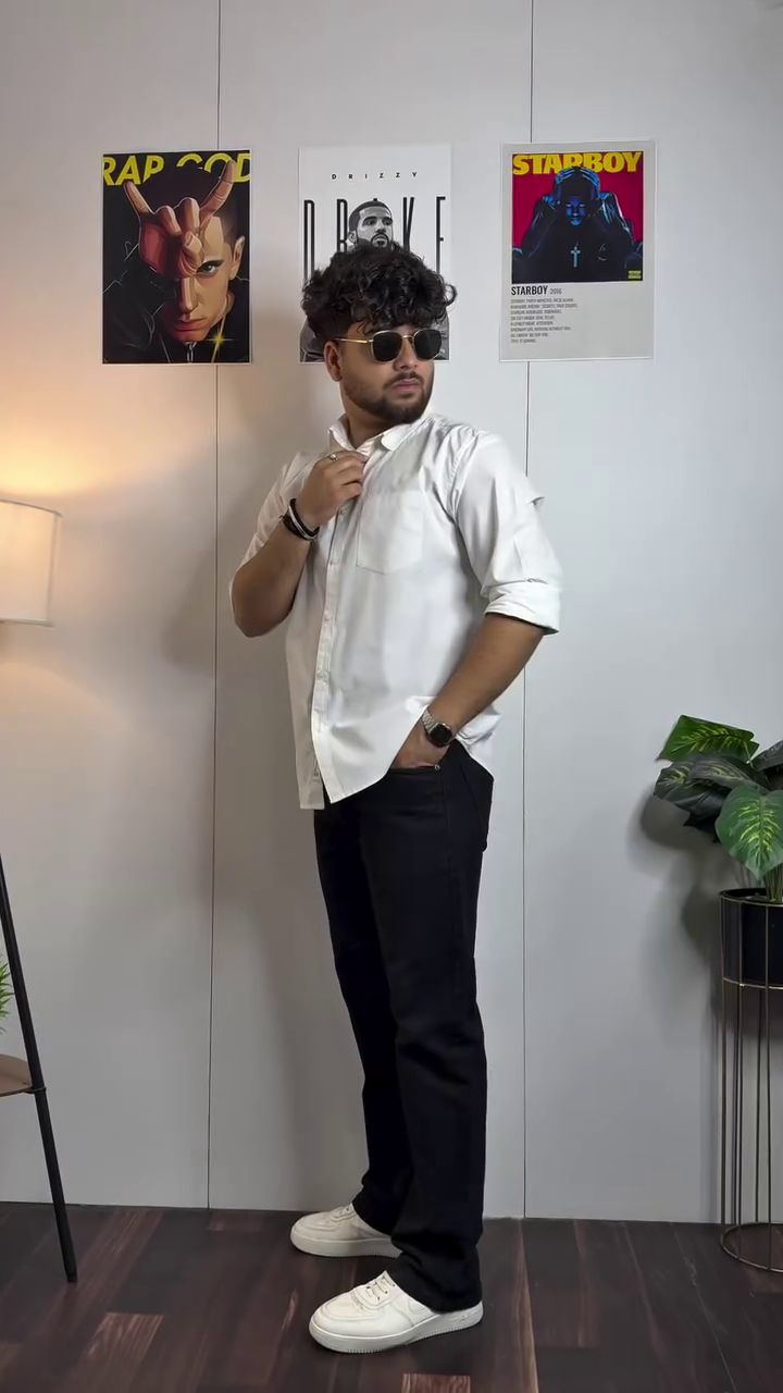 Urban Stripe Linen Shirt