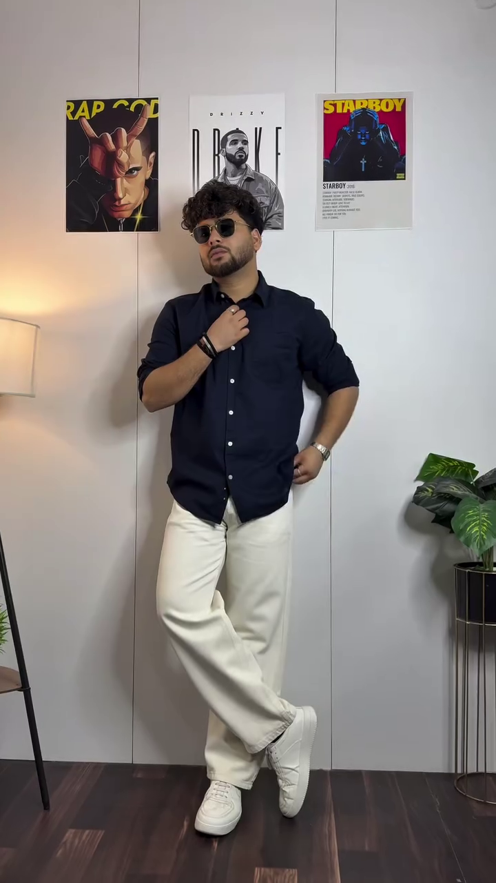 Urban Stripe Linen Shirt