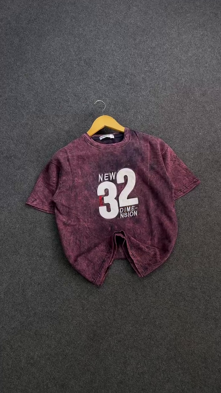 Urban Fade “New 32 Dimension” Acid Wash T-Shirt