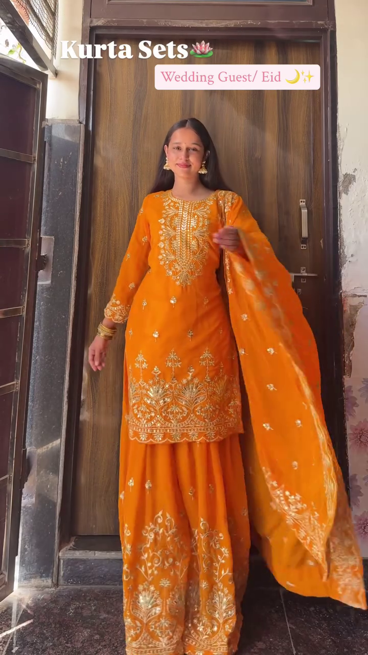 Royal Radiance Embroidered Kurta Set