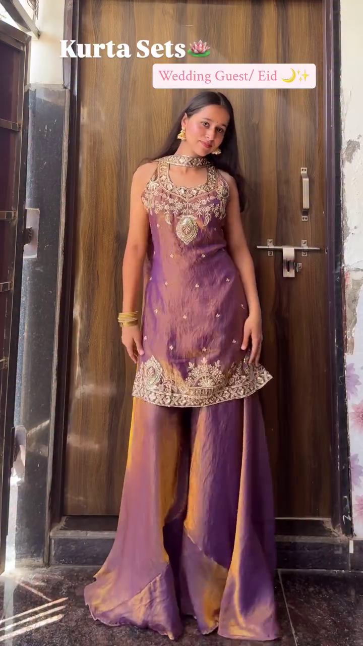 Royal Radiance Embroidered Kurta Set