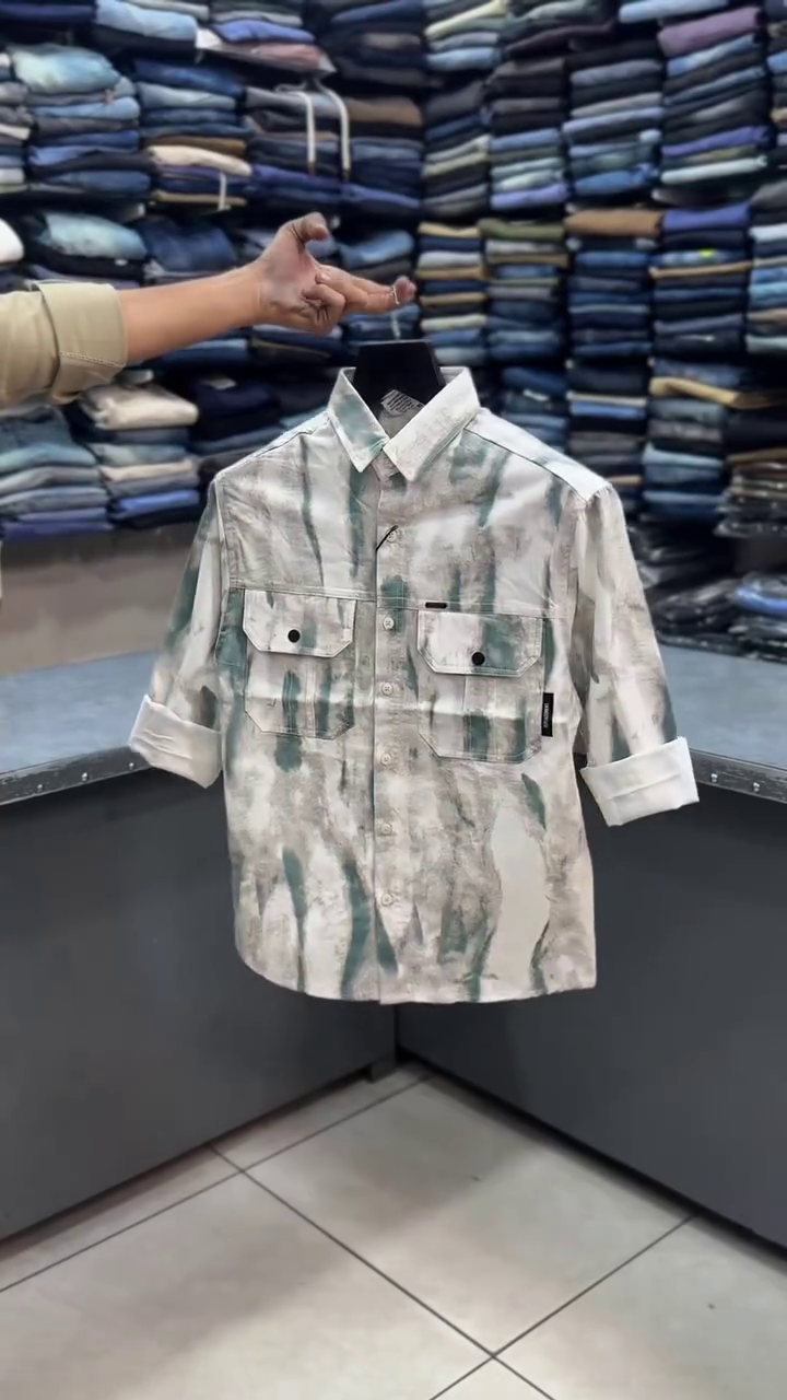 Urban Drift Tie-Dye Utility Shirt