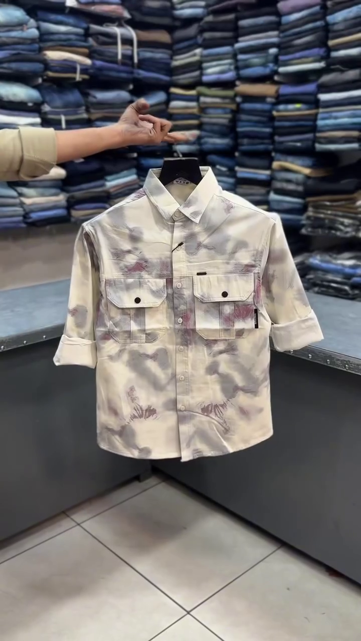 Urban Drift Tie-Dye Utility Shirt