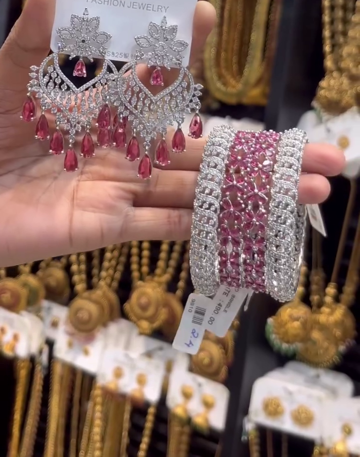 Elegant Crystal Jewelry Set