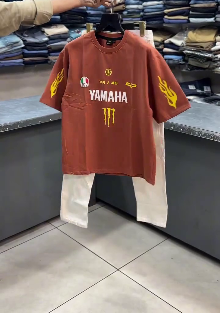 Yamaha Graphic T-Shirt with Pants Combo