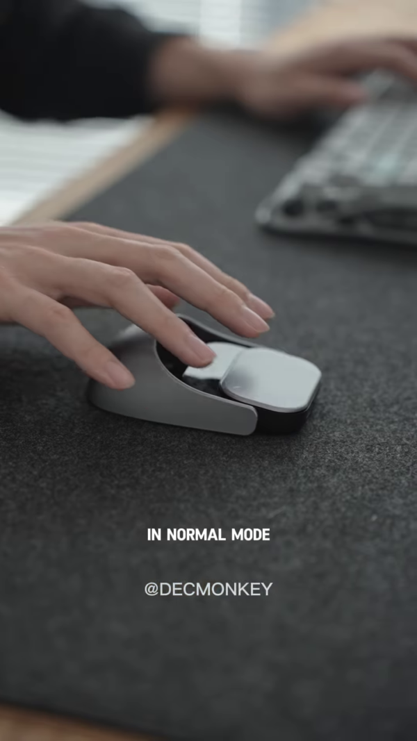 Ergonomic Wireless Mouse with Touch Scroll and Customizable Gestures - Image 3