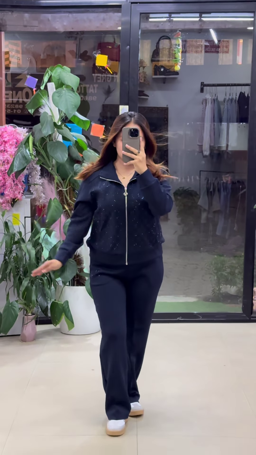 π Midnight Glow Co-Ord Set β Purple, Black & Blue Elegance β¨ππ€π - Image 4