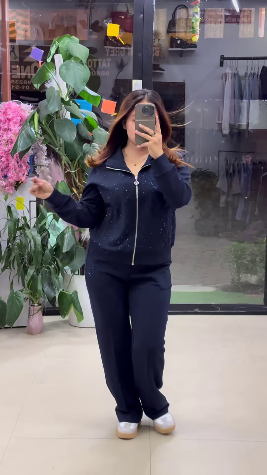 π Midnight Glow Co-Ord Set β Purple, Black & Blue Elegance β¨ππ€π - Image 6