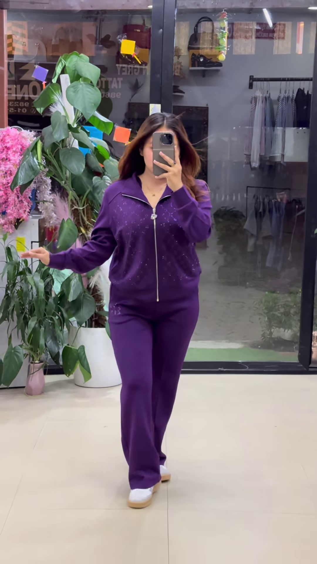 π Midnight Glow Co-Ord Set β Purple, Black & Blue Elegance β¨ππ€π - Image 7