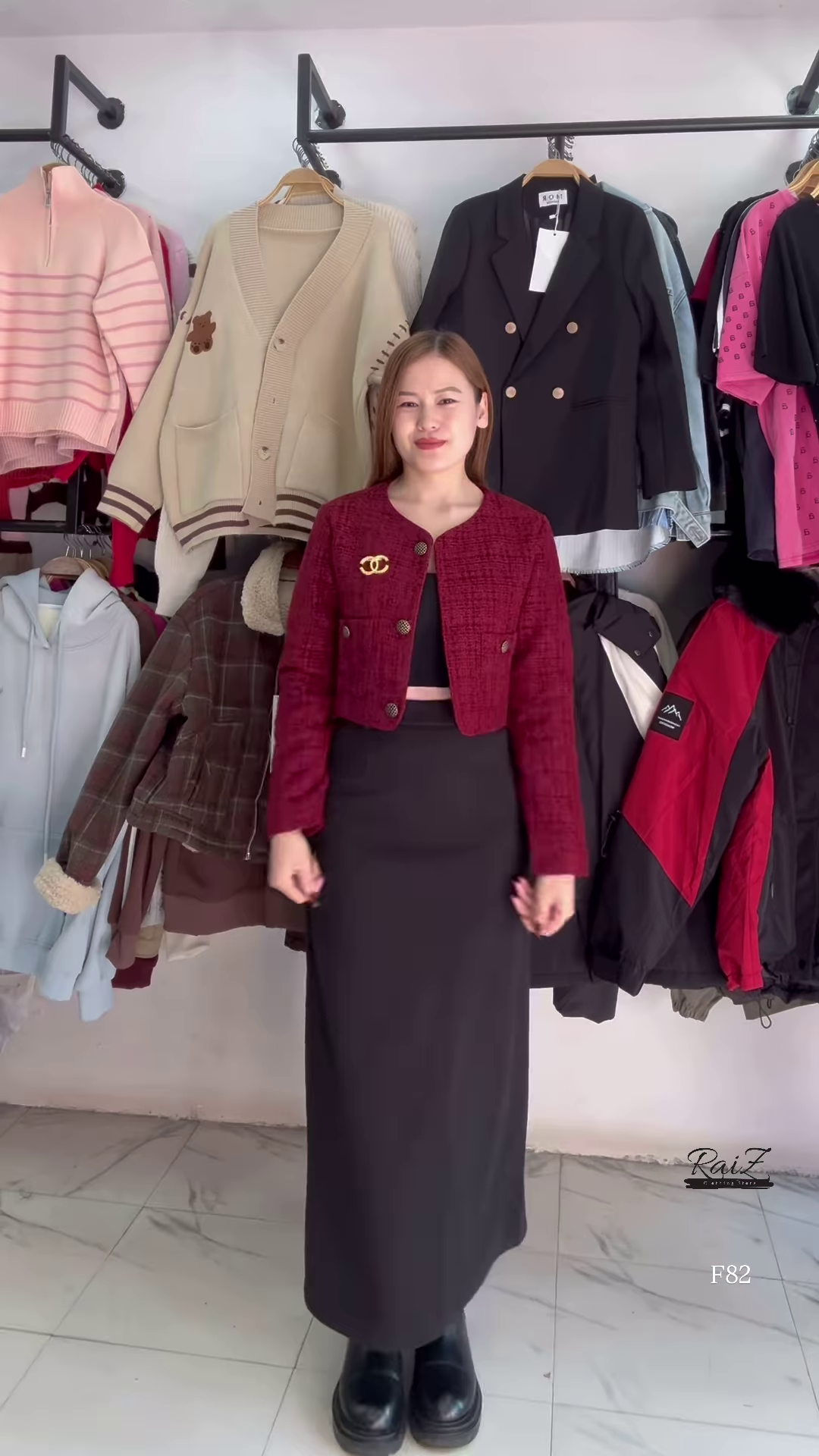 Elegant Cream Cropped Jacket β Redefine Your Classic Look with Chic Sophistication π€β¨ - Image 3