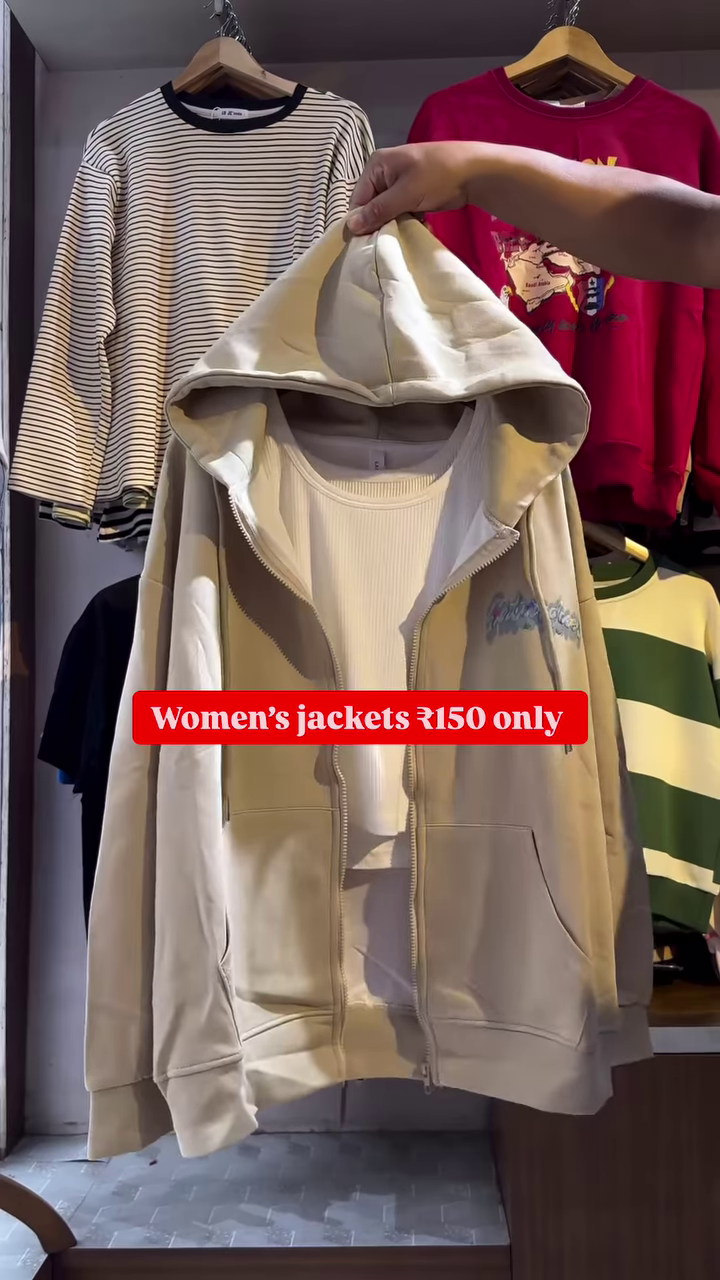 Women's Zip-Up Hoodies 🧥👚 – Layered Casualwear in Grey, Black & Brown Variants - Image 5