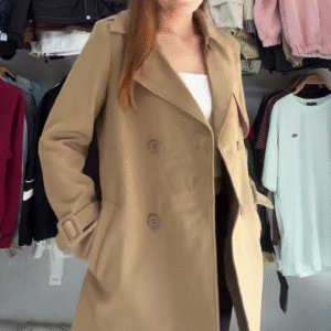 Soft Trench Jacket | Tailored Ease, Everyday Polish ✨