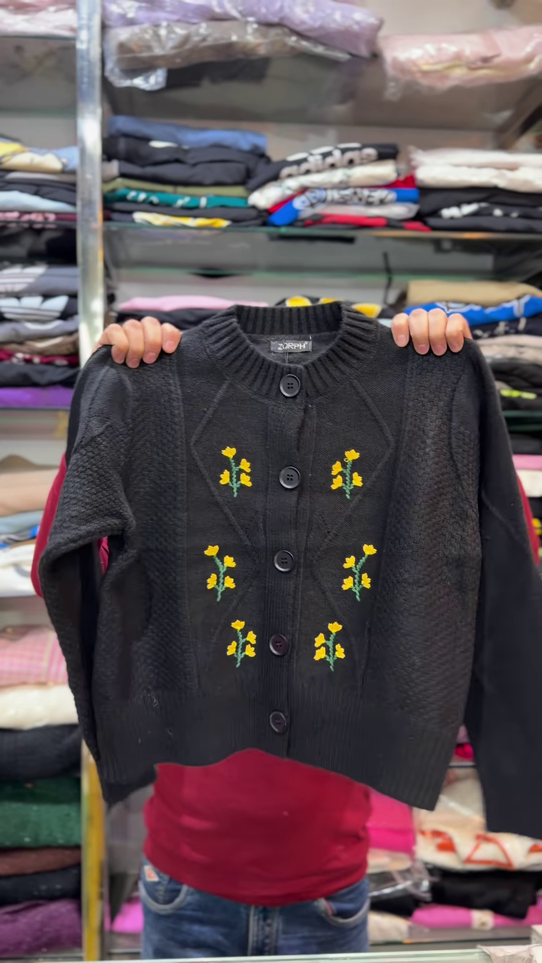 Daisy Stitch Button Cardigan | Sweet, Cozy, Vintage‑Chic 🌼 - Image 3